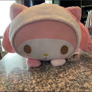 RARE Sanrio My Melody neko cat suit plush